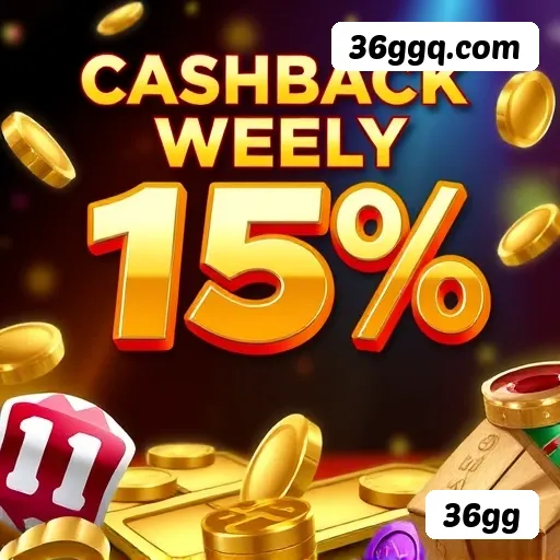 Cashback VIP 36gg - reembolso semanal